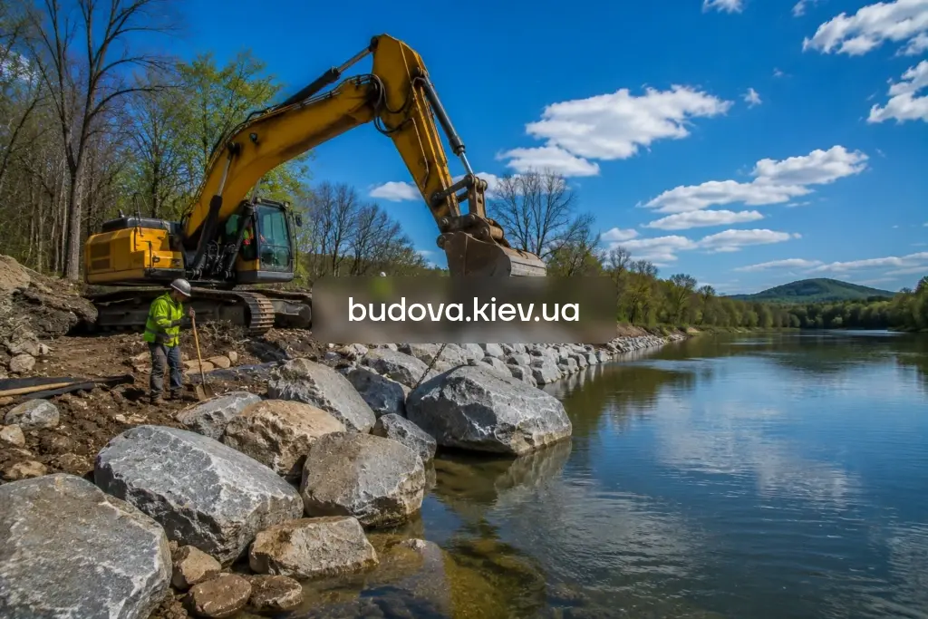 Берегоукріплення у Києві