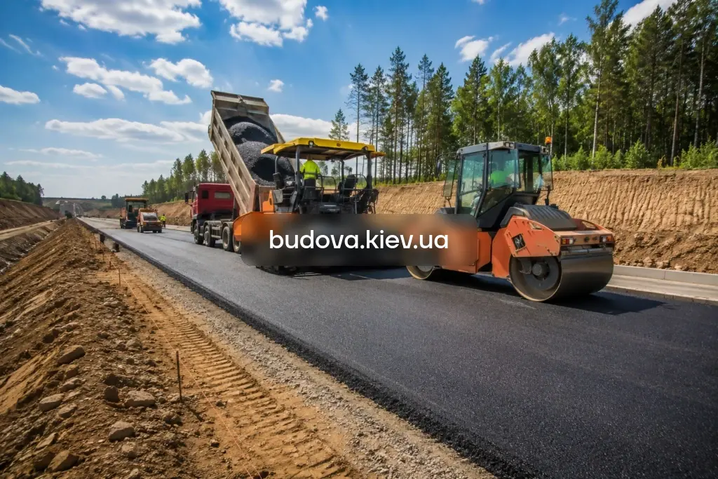 Будівництво доріг у Києві