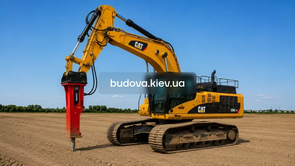 Оренда CAT 320 + MTB 215 у Бучанському районі