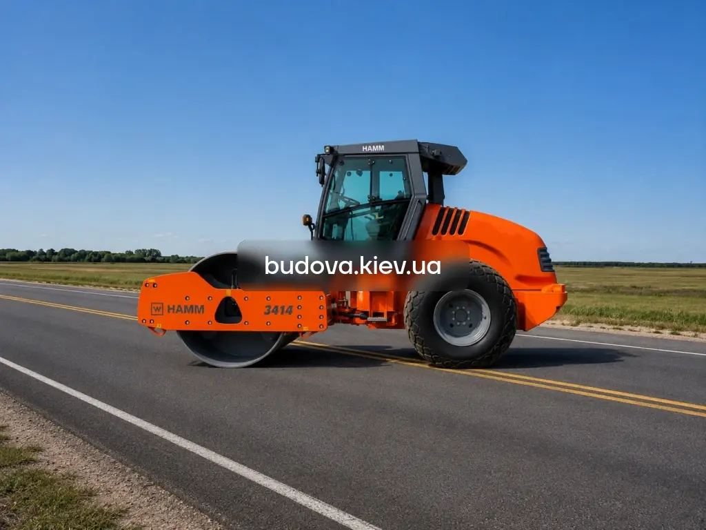Каток HAMM 3414