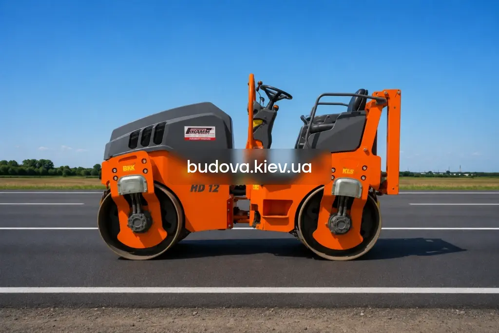 Оренда каток HAMM HD 012 K - ціна у Бучанському районі