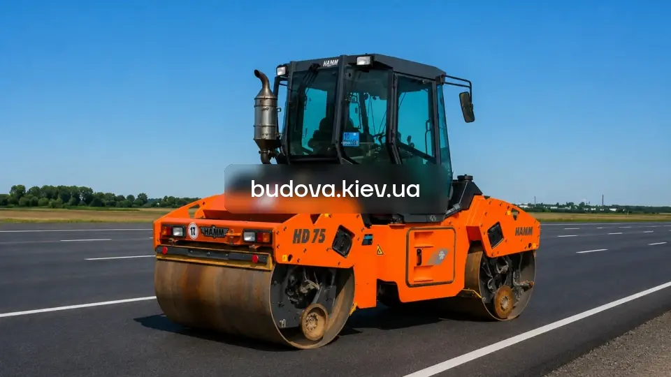 Орендувати каток HAMM HD 75 у Бучанському районі