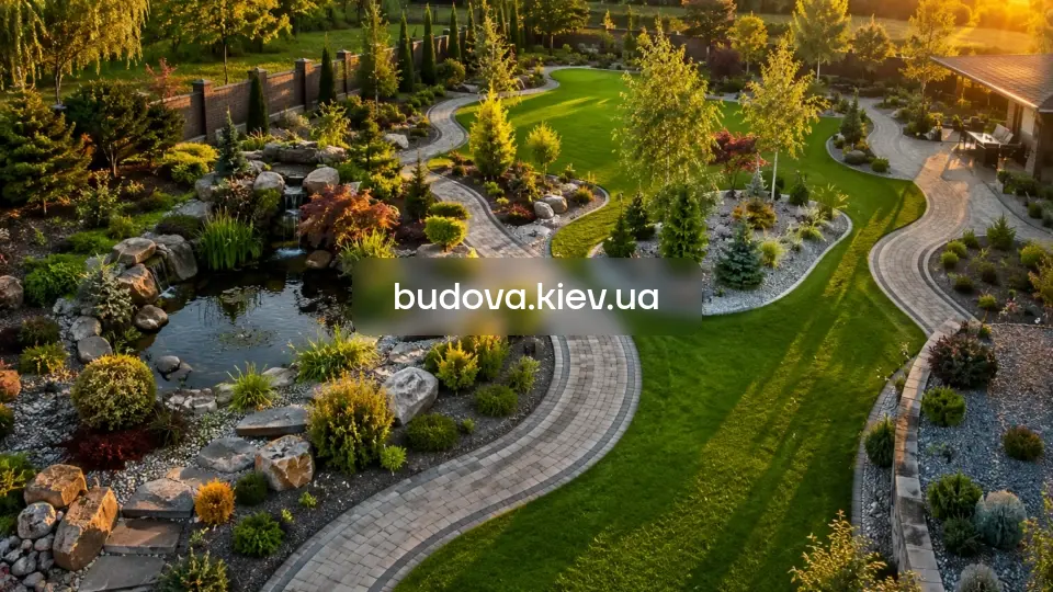 ландшафтне проектування у Бучанському районі