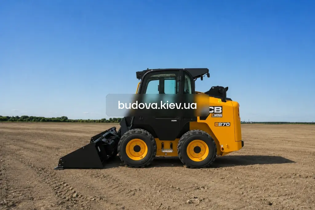 Оренда гусеничного екскаватора JCB 270 у Києві та Київській області — великий гусеничний екскаватор