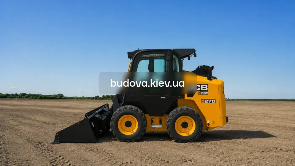 Оренда гусеничного екскаватора JCB 270 у Києві та Київській області — великий гусеничний екскаватор