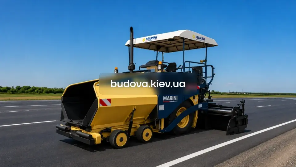 Оренда асфальтоукладчика MARINI MF 571 у Києві та Київській області
