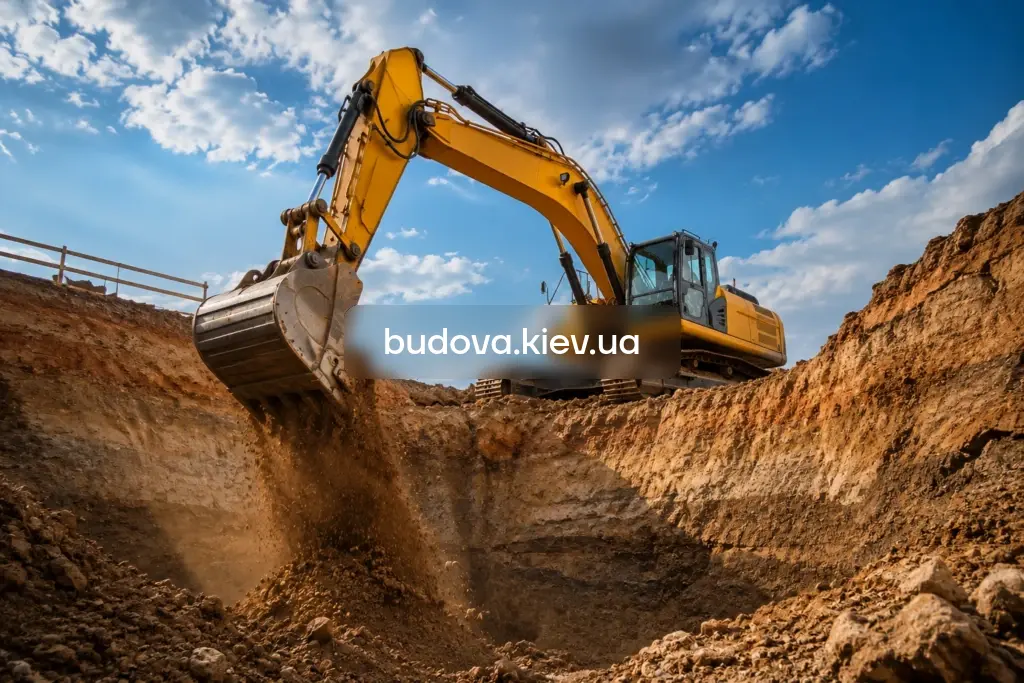 Розробка котлованів у Києві