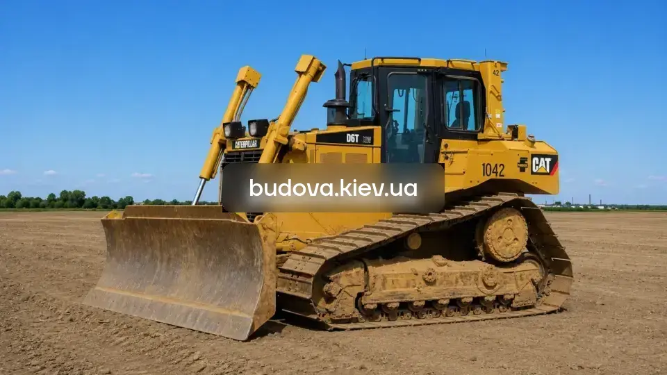 Орендувати бульdozer CAT D6 у Бучанському районі