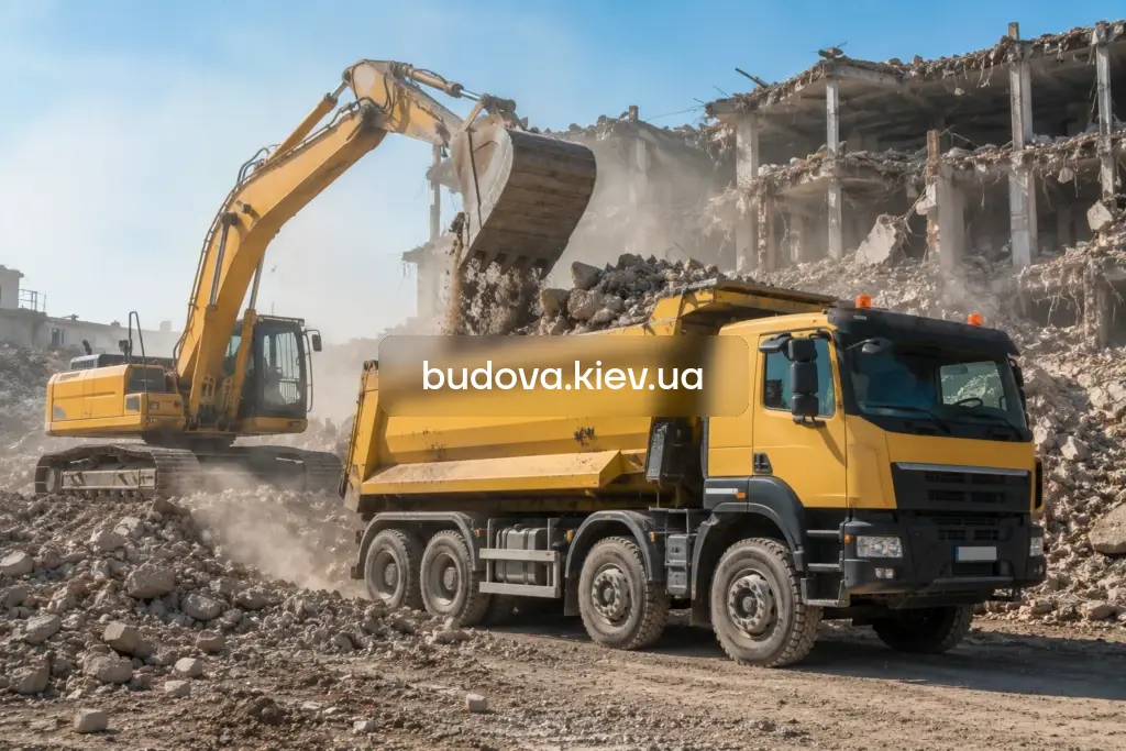 Вивіз сміття у Києві