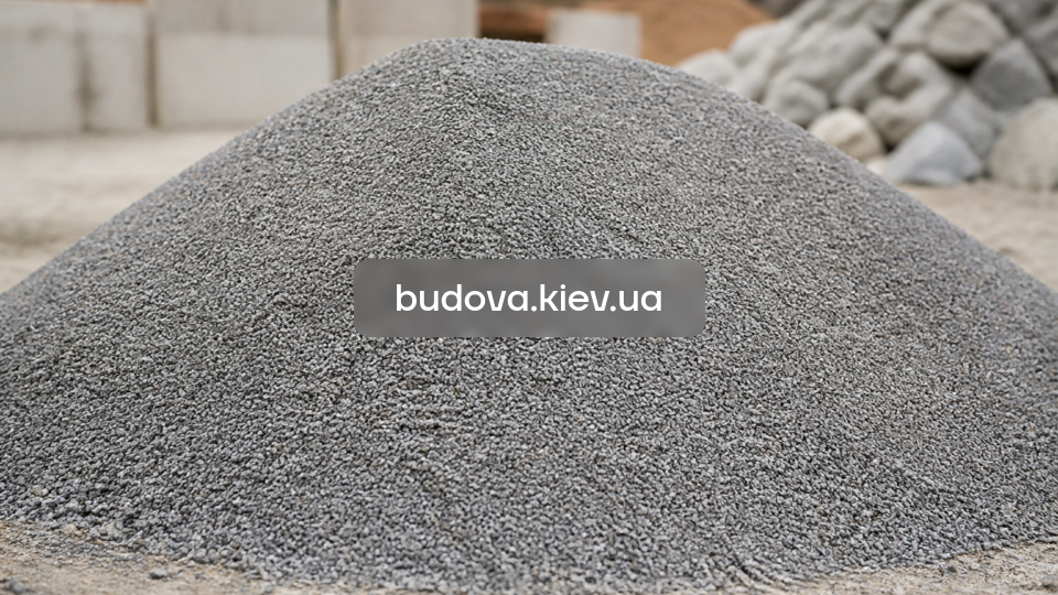 Щебінь 2-5 мм (митий) у Києві та Київській області — купити з доставкою для дорожніх робіт та фундаментів