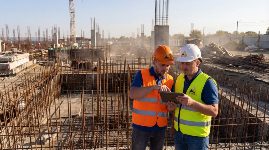 Команда Budova Group — інженери на об'єкті