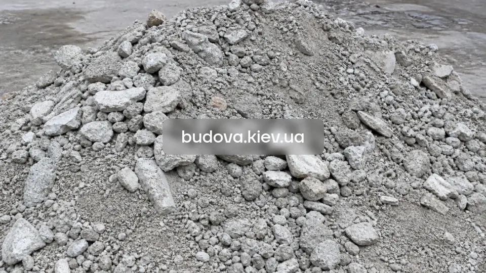 дроблённый бетон в Бориспольском районе
