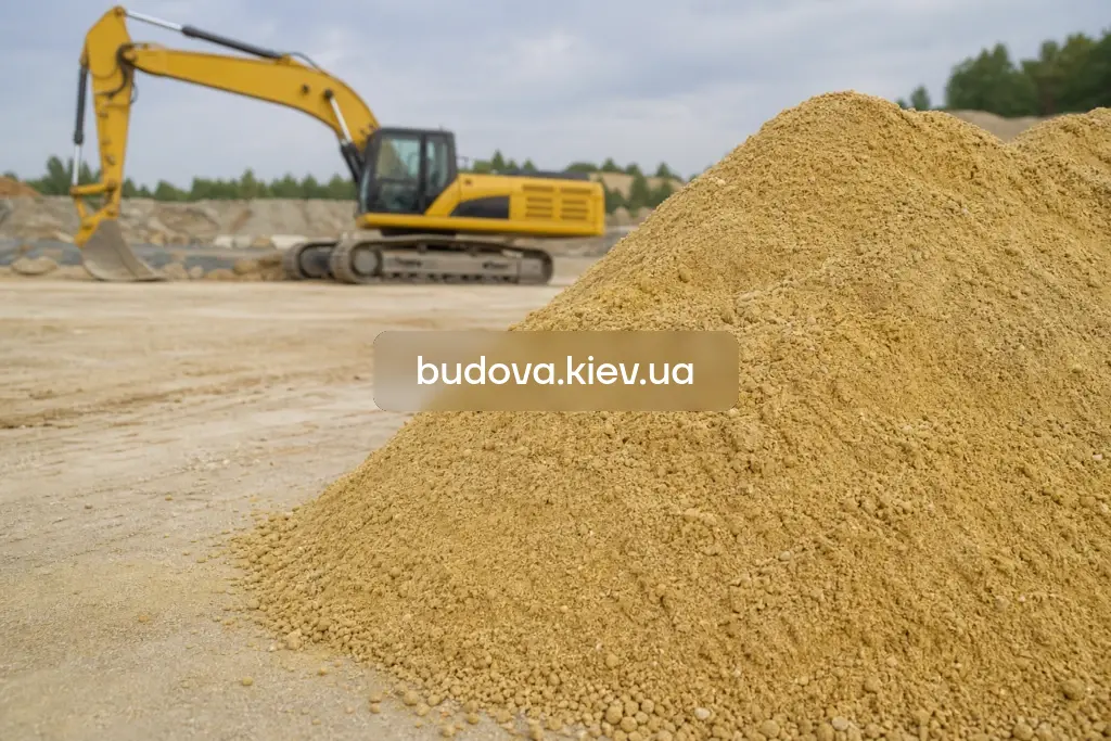 Купить овражный песок в Киеве с доставкой