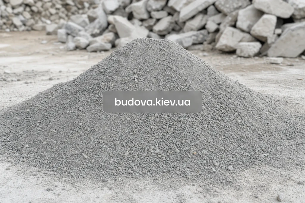 Відсів з дробленого бетону купити у Києві